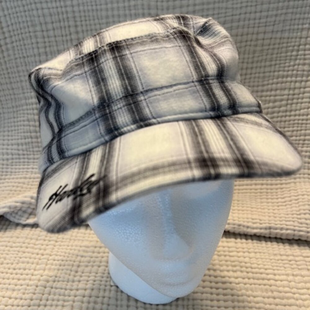 Harley  Women’s Black Plaid Cadet Hat